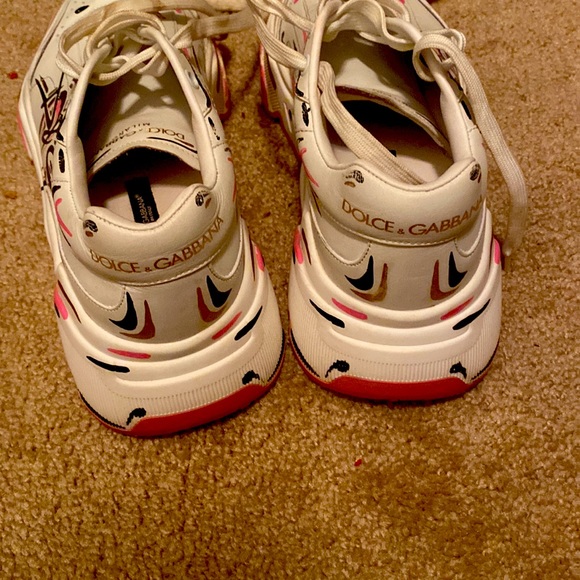 Dolce & Gabbana Hand painted Daymaster low top sneakers - Picture 7 of 9